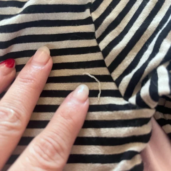 Forever 21 Black and Tan Striped One Piece - Picture 4 of 4